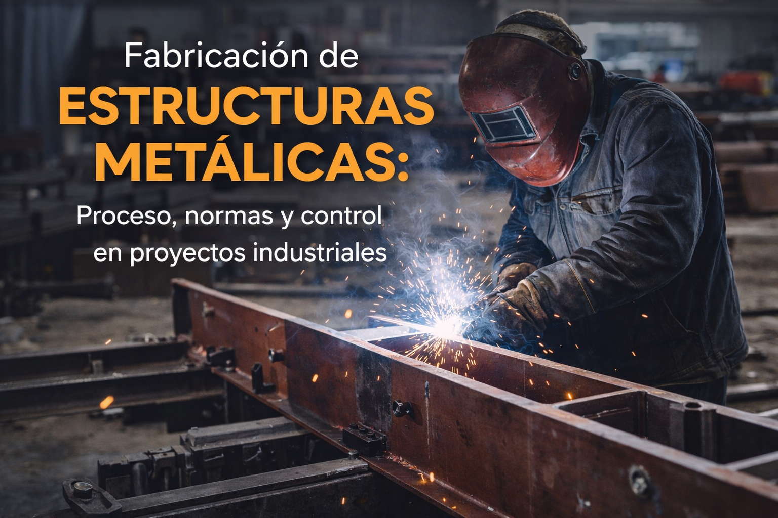 Fabricación de estructuras metálicas: proceso, normas y control en proyectos industriales